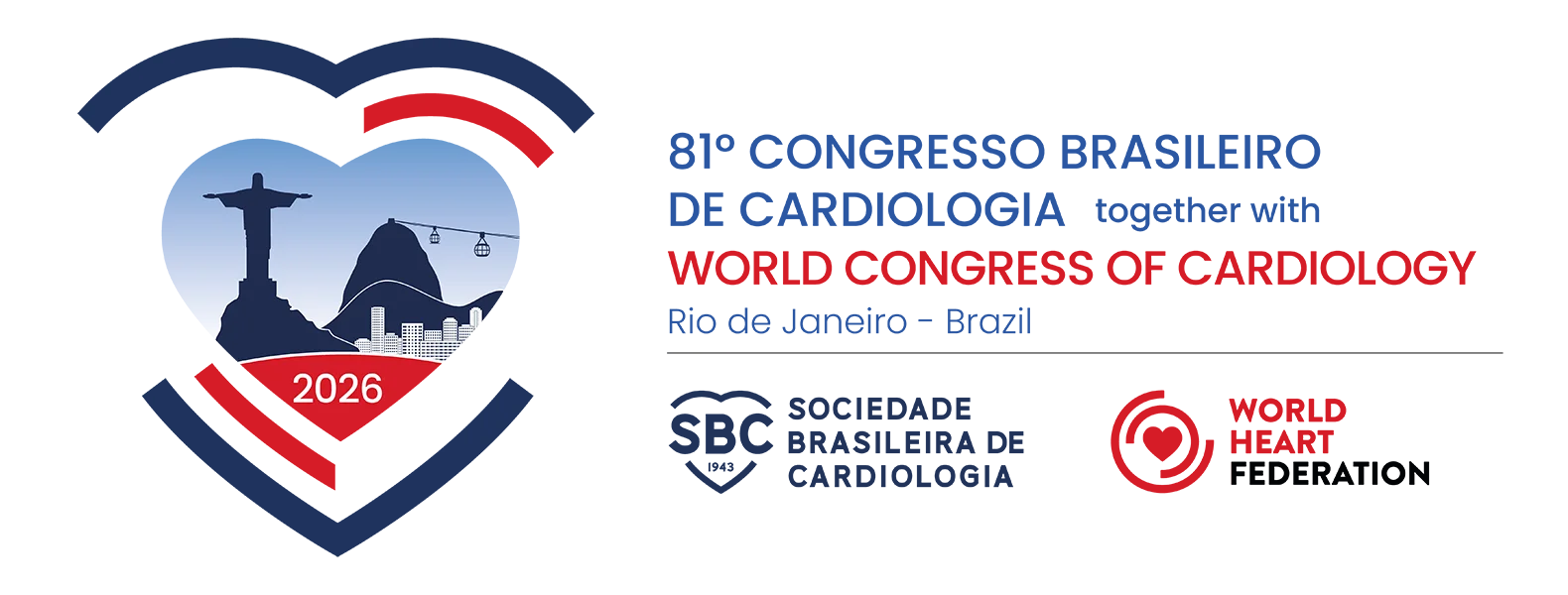 81º Congresso Brasileiro de Cardiologia together with World Congress Of Cardiology 2026