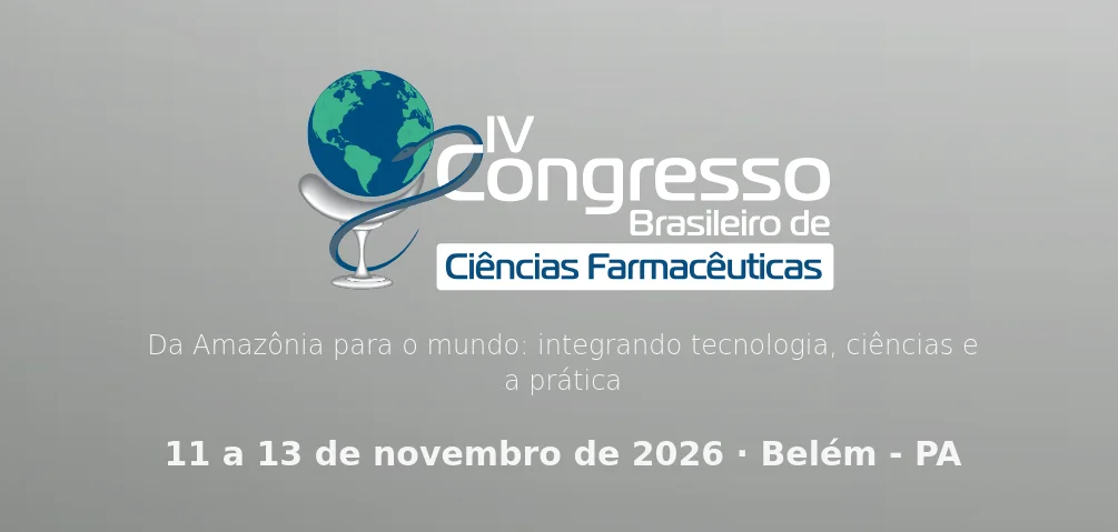 IV Congresso Brasileiro de Ciências Farmacêuticas