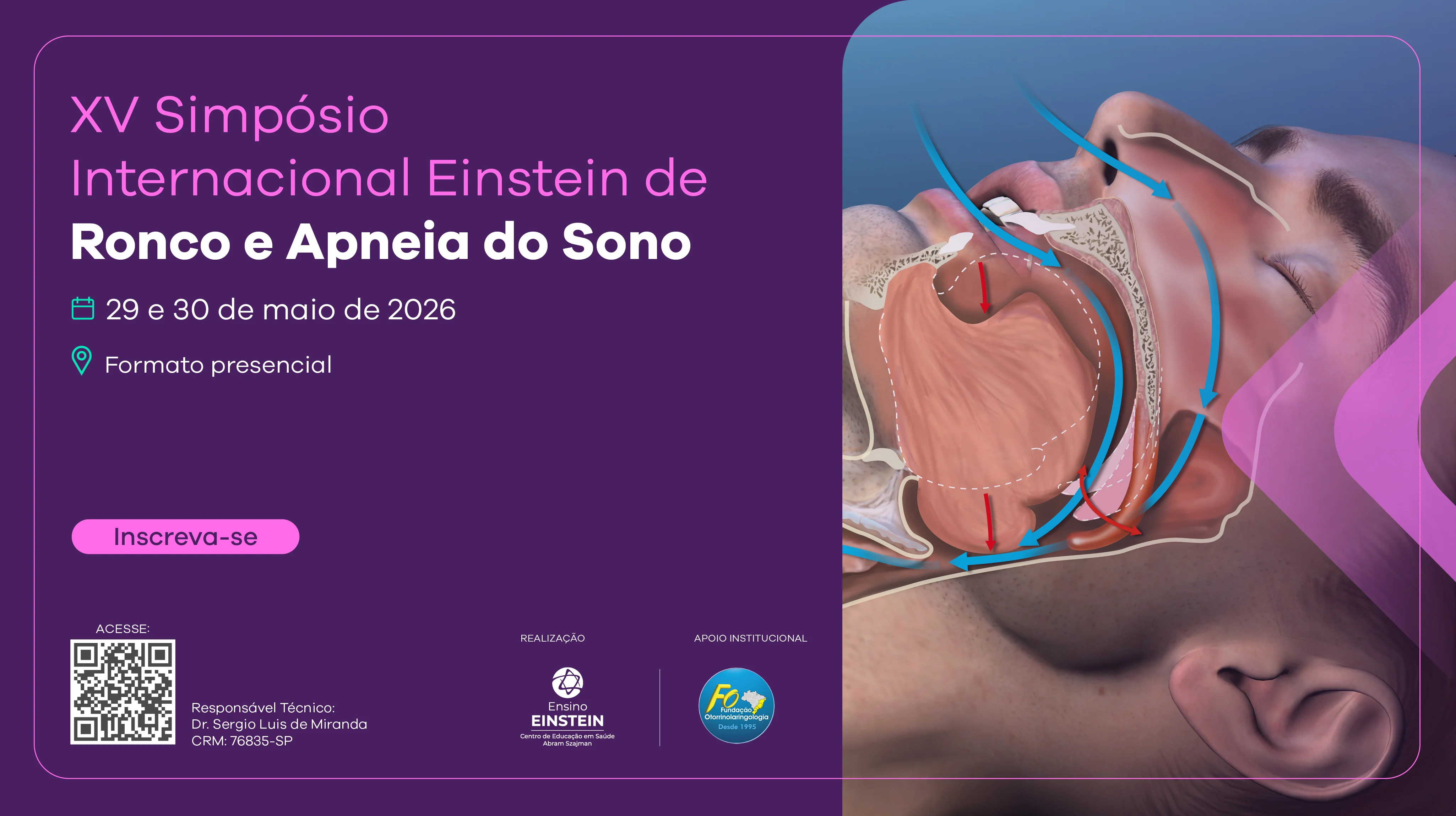 XV Simpósio Internacional Einstein de Ronco e Apneia do Sono