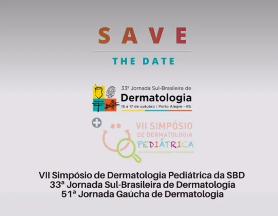 VII Simpósio de Dermatologia Pediátrica da SBD + 33ª Jornada Sul-Brasileira de Dermatologia + 51ª Jornada Gaúcha de Dermatologia