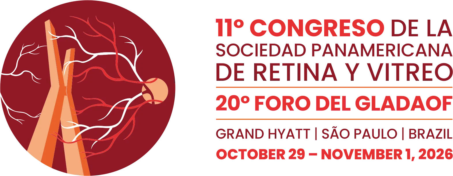 11º Congresso da Sociedade Panamericana de Retina e Vítreo | 20º Fórum GLADAOF