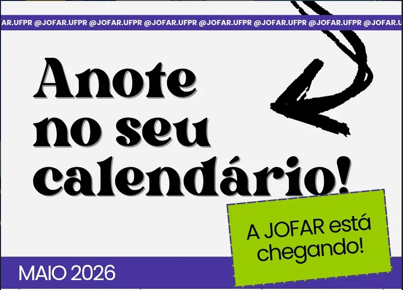 XX Jornada Acadêmica de Farmácia da UFPR