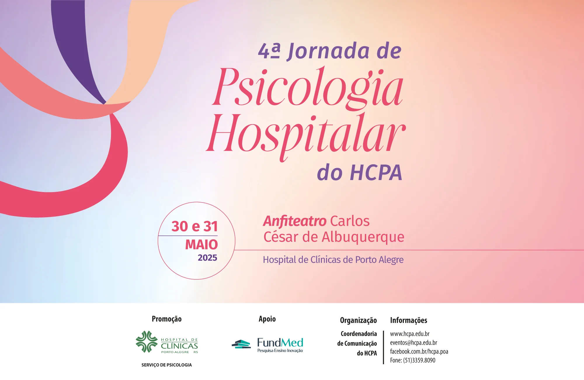 4ª Jornada de Psicologia Hospitalar do HCPA